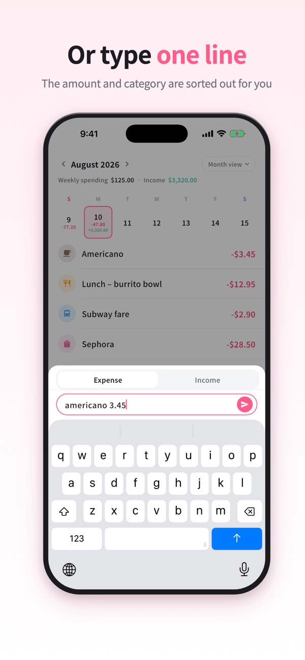 Blink Budget screenshot 2
